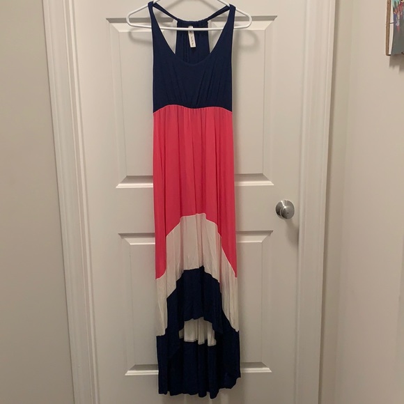 Vanilla Bay Colorblock Maxi Dress - Picture 2 of 5
